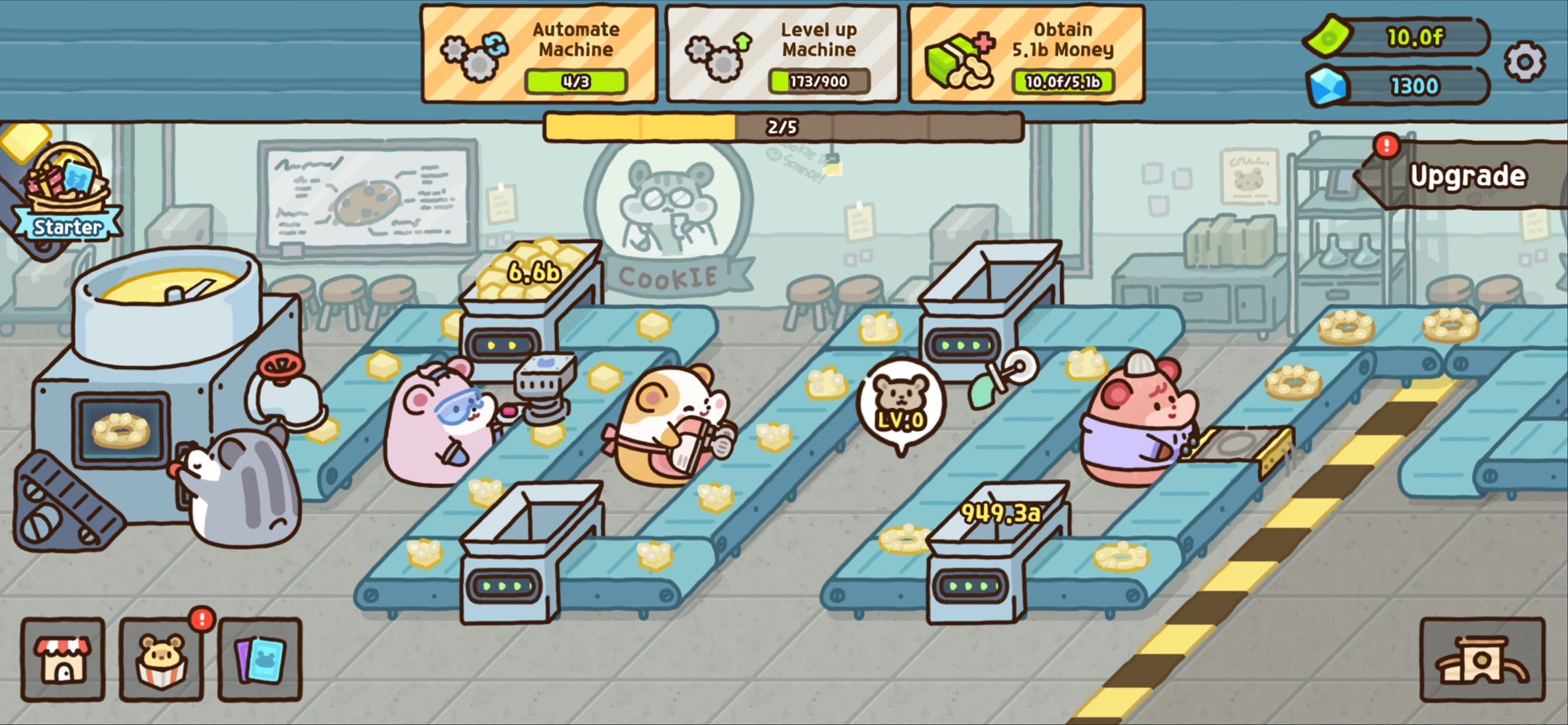 Tycoon Hamster Cookie Factory screenshot 7 - screenshot