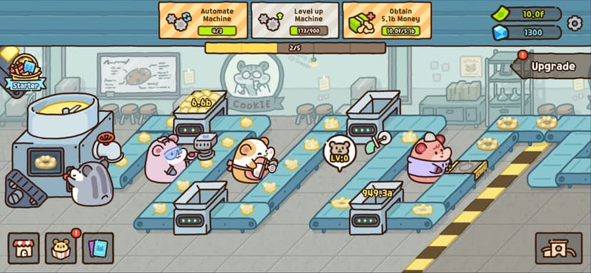 Tycoon Hamster Cookie Factory screenshot 7 - screenshot
