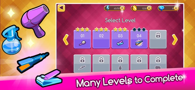Top Beauty Salon: Hair Games screenshot 4 - screenshot