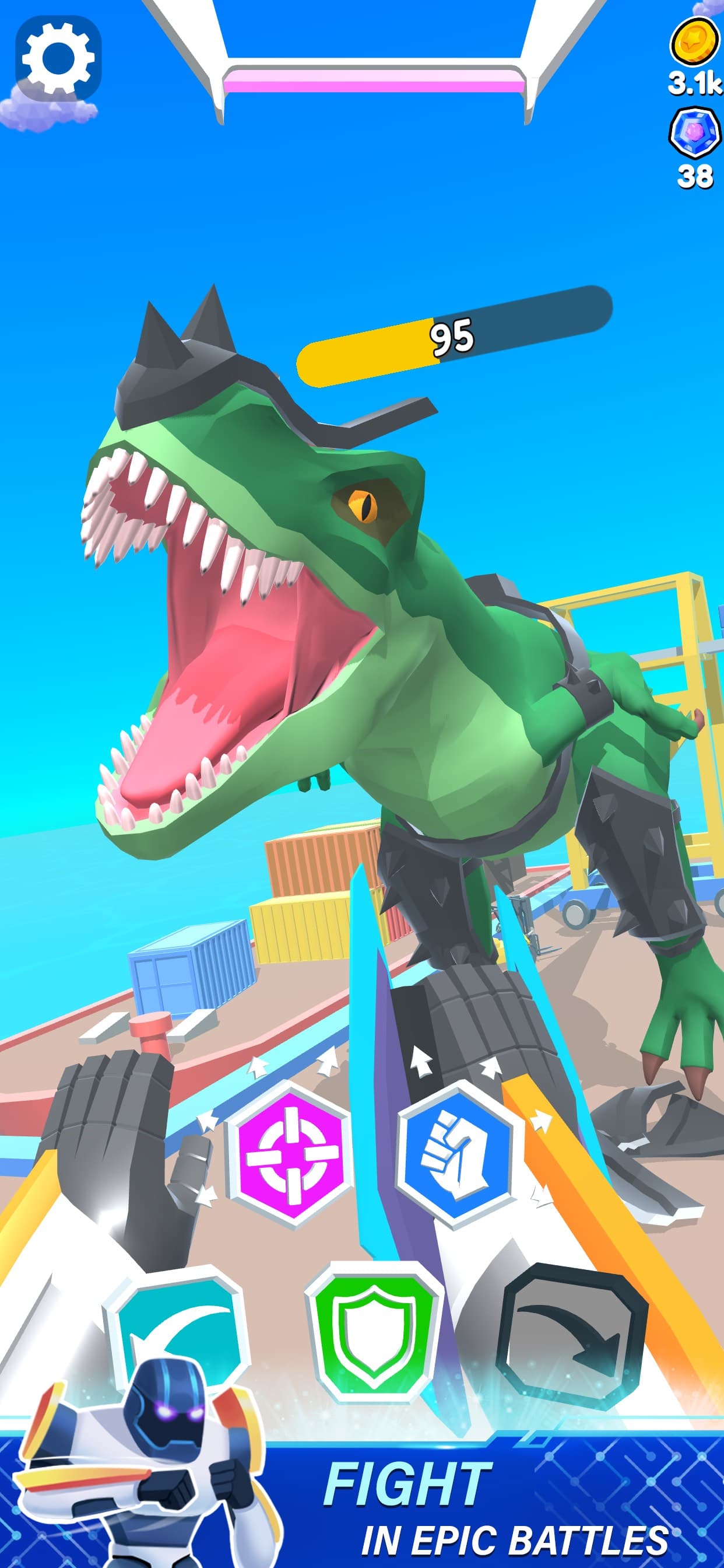 Mechangelion - Robot Fighting screenshot 2 - screenshot