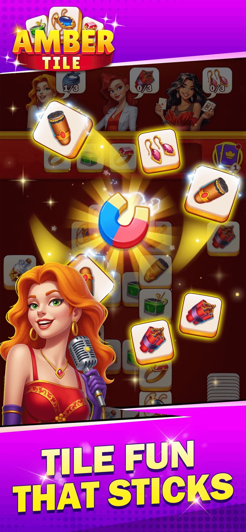 Amber Tile: Match Mania screenshot 3 - screenshot