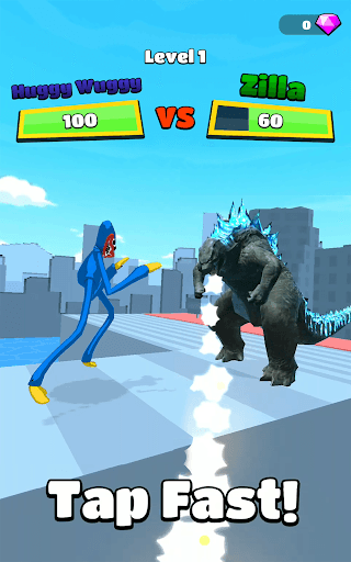 Kaiju Run - Dzilla Enemies screenshot 9 - screenshot