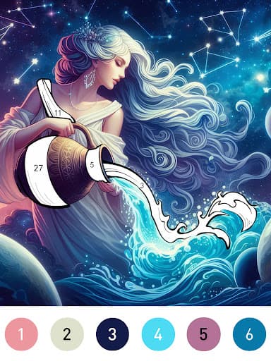 Fantasy Color By Number Game screenshot 23 - screenshot