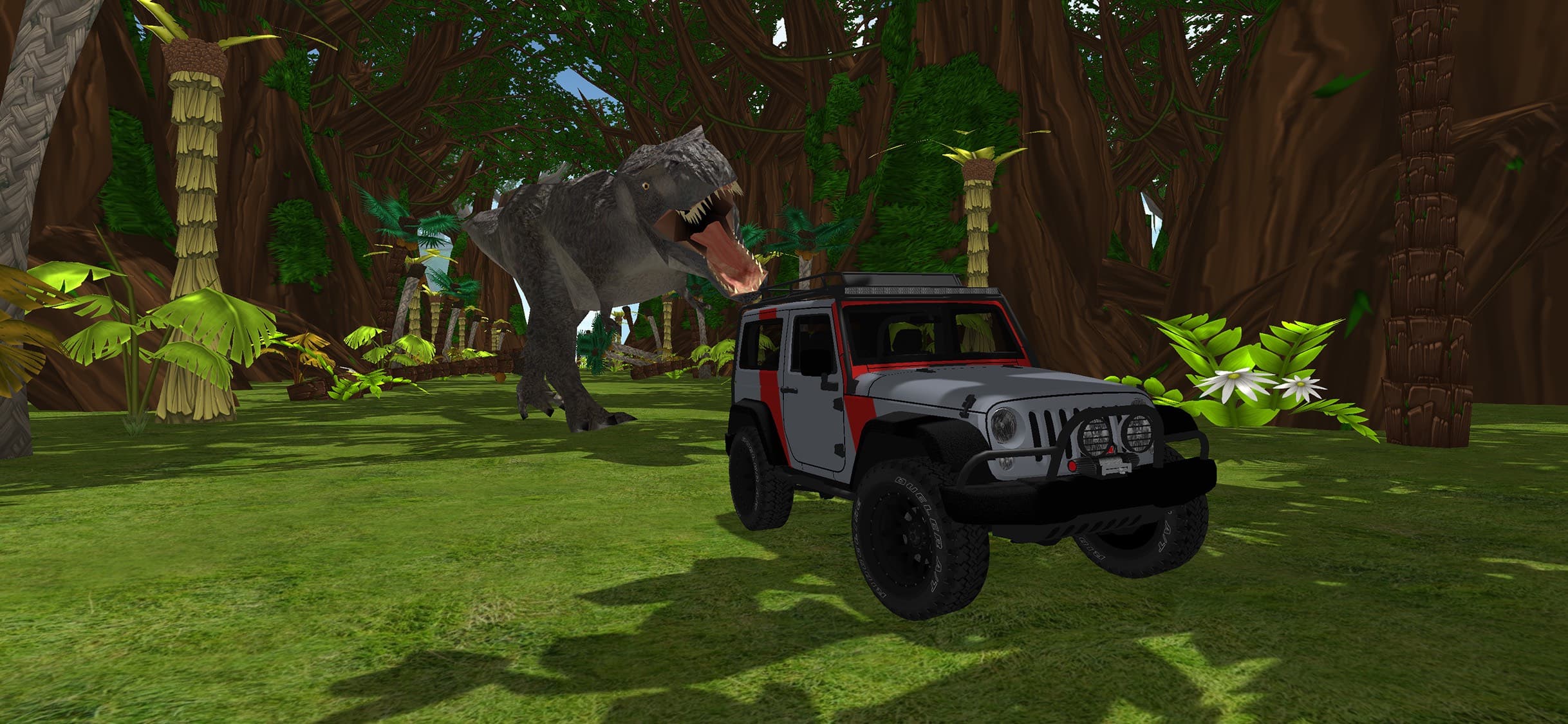 T-Rex Escape - Dino Park screenshot 1 - screenshot
