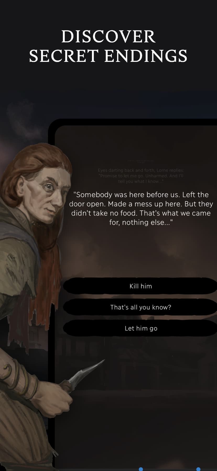 Eldrum: Red Tide - Text RPG screenshot 5 - screenshot