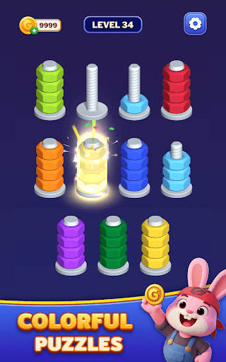 Nuts Spinner - Nut Sort Puzzle screenshot 10 - screenshot