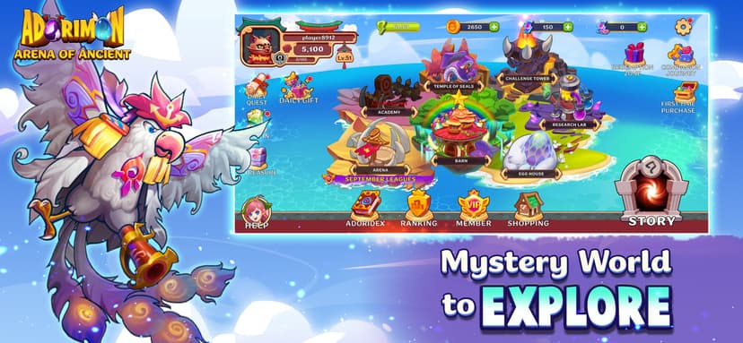 Adorimon: Arena of Ancient screenshot 2 - screenshot