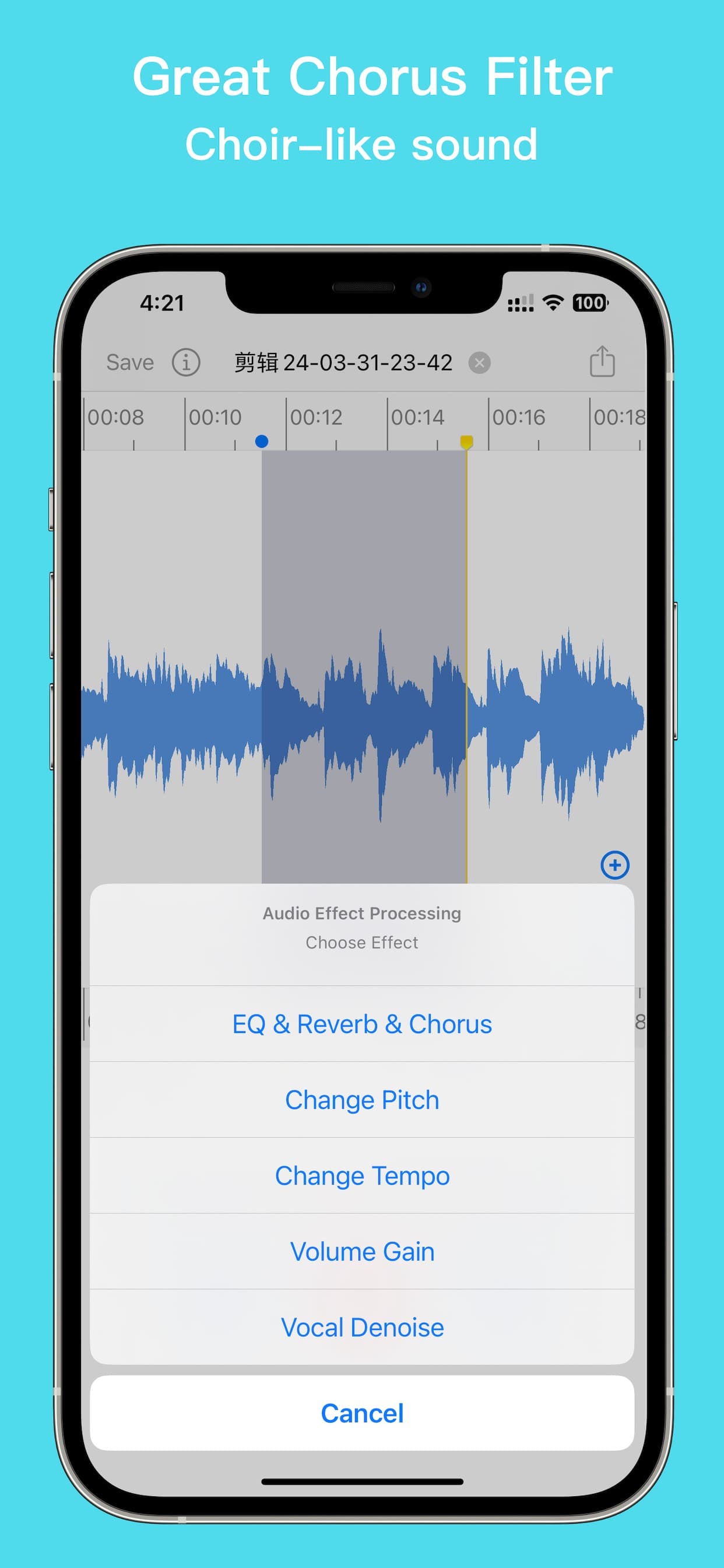 EZAudioCut - Audio Editor Lite screenshot 10 - screenshot