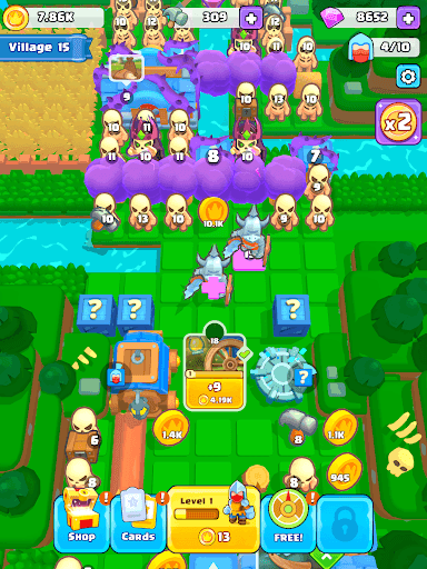 Brave Merge - Battle & Defense screenshot 8 - screenshot