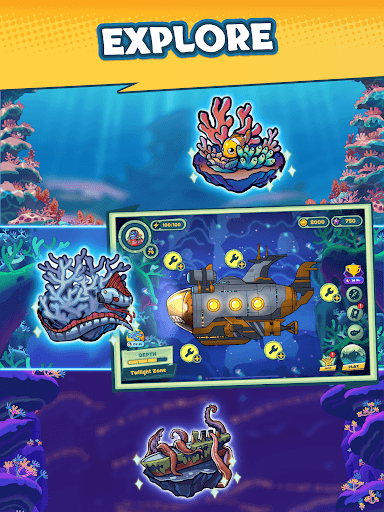 Submarine Quest: Merge&Explore screenshot 15 - screenshot