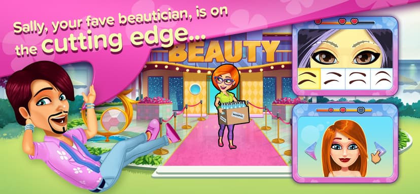 Sally's Salon: Kiss & Make-Up screenshot 2 - screenshot