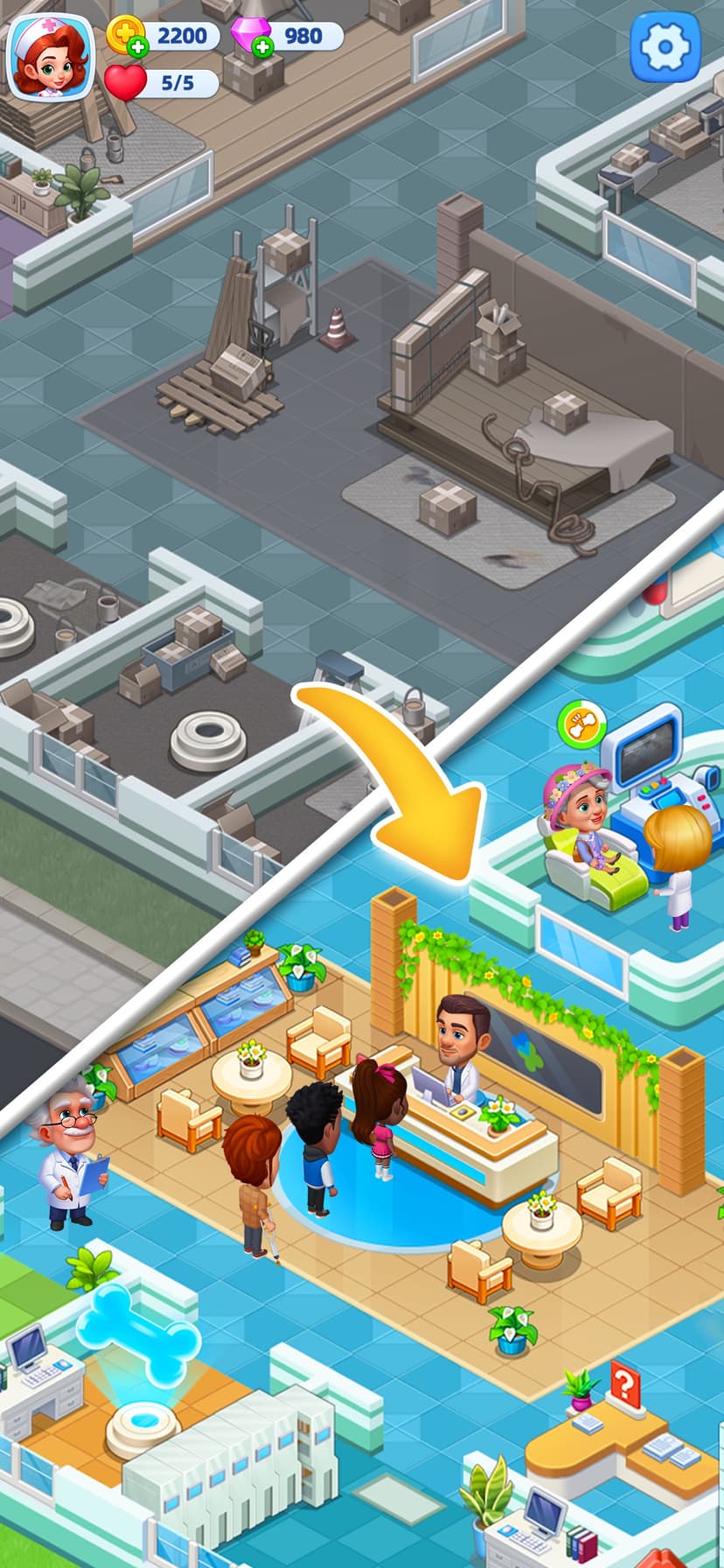 Hospital Fever® Doctor Games screenshot 5 - screenshot