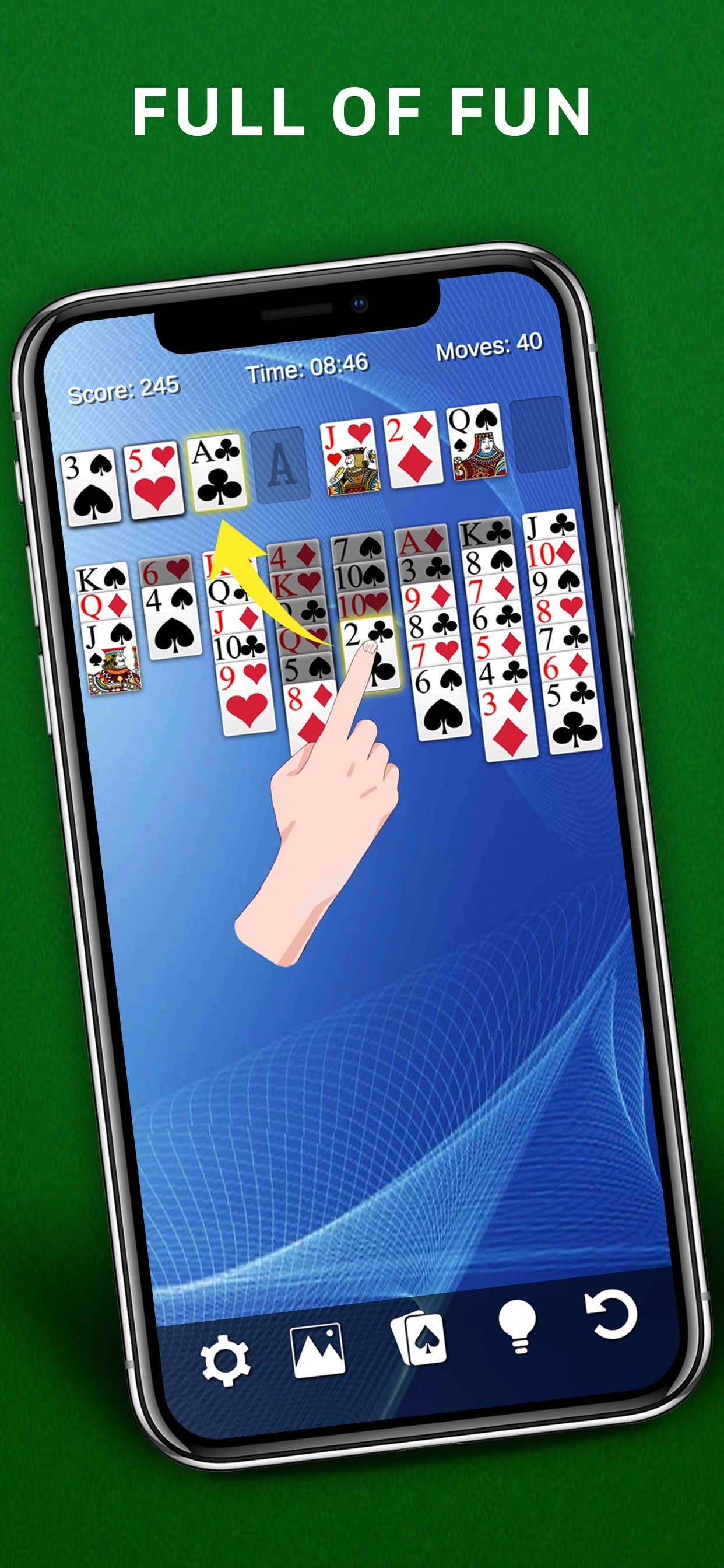 AGED Freecell Solitaire screenshot 2 - screenshot