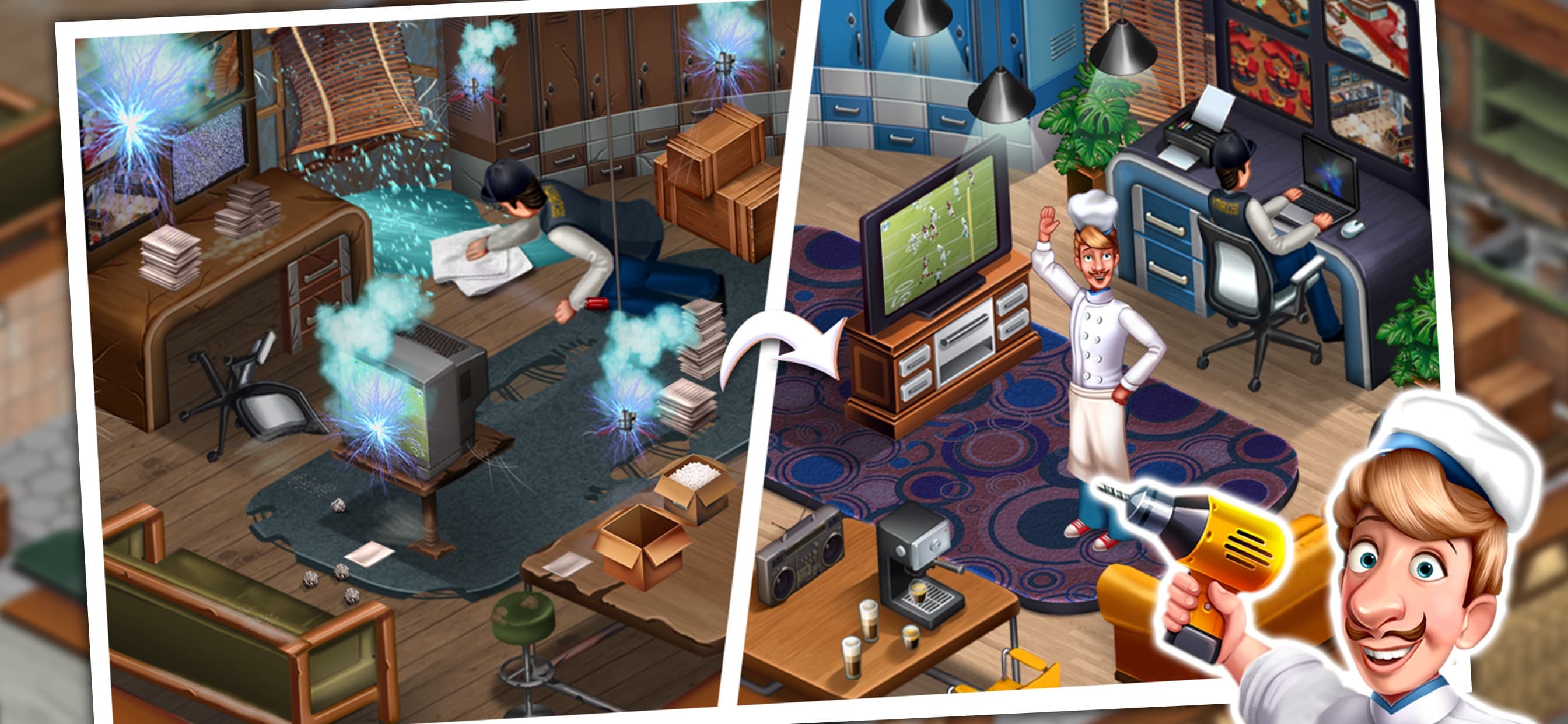 Cooking Team: Restaurant Games screenshot 4 - screenshot