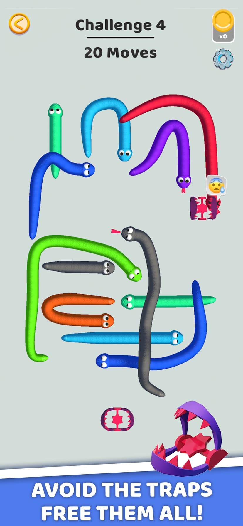 Tangled Snakes screenshot 3 - screenshot