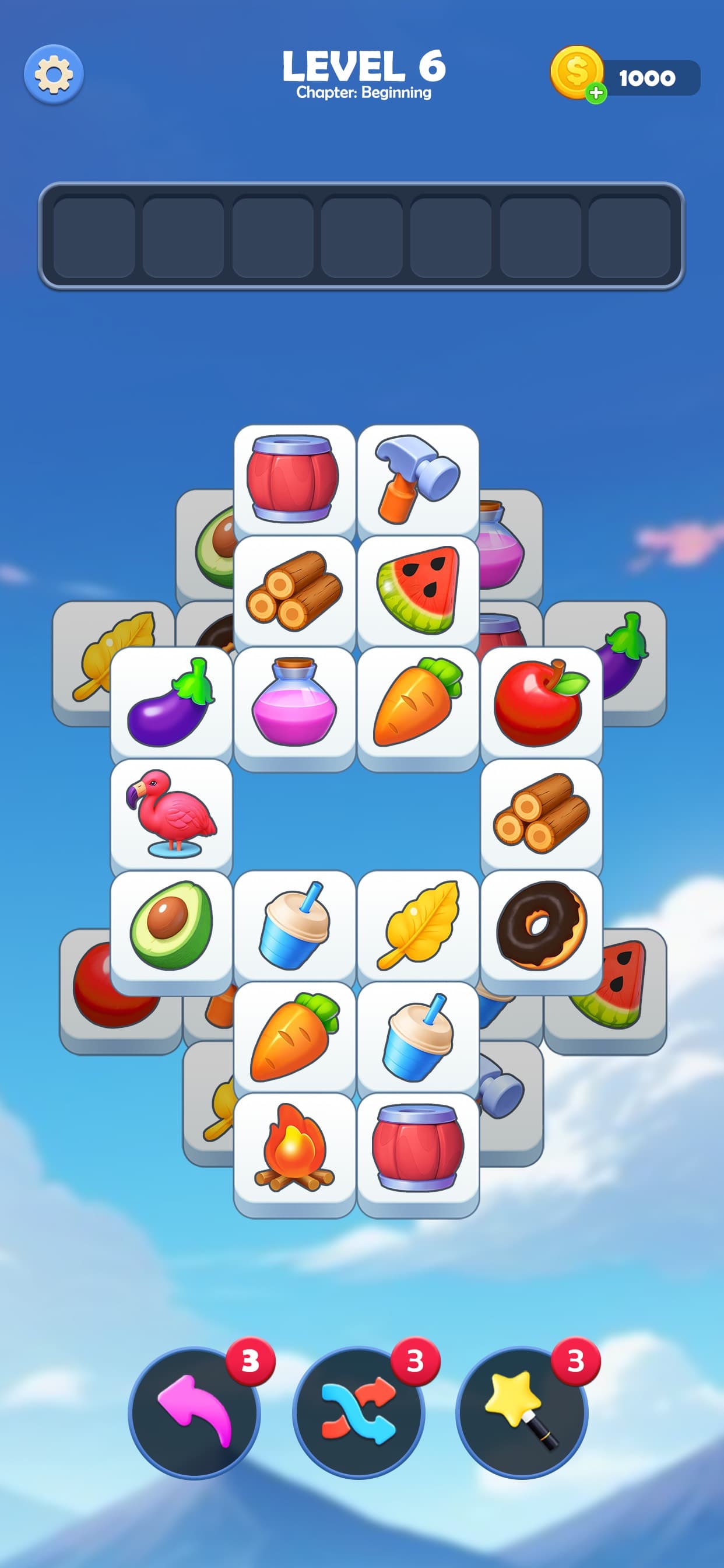 Tile Triple Match: Puzzle Game screenshot 1 - screenshot