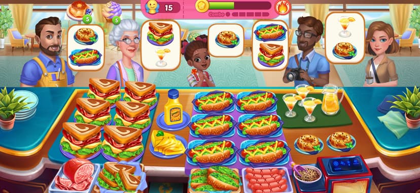 Delicious Island: Cooking game screenshot 5 - screenshot