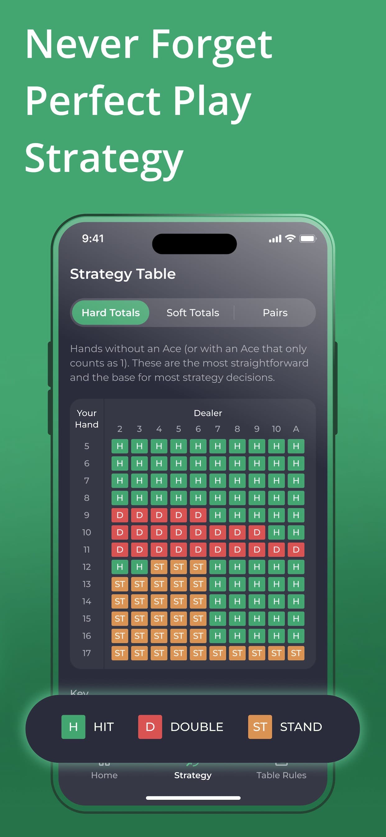 Blackjack 21: Strategy Trainer screenshot 3 - screenshot