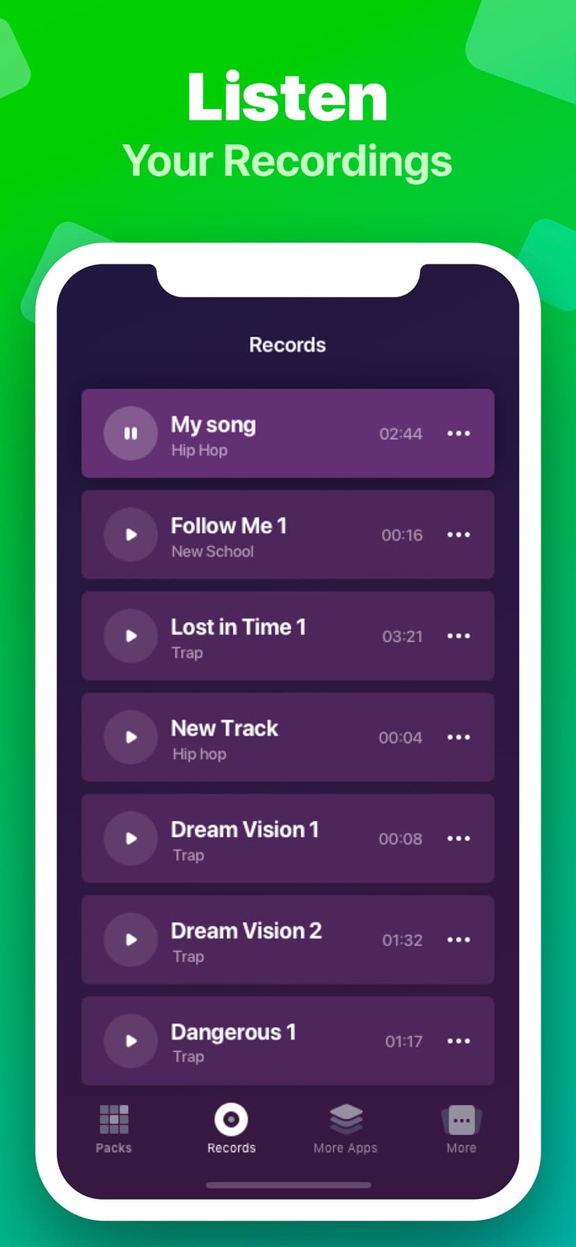 Hip-Hop Beat Maker: Make Beats screenshot 4 - screenshot