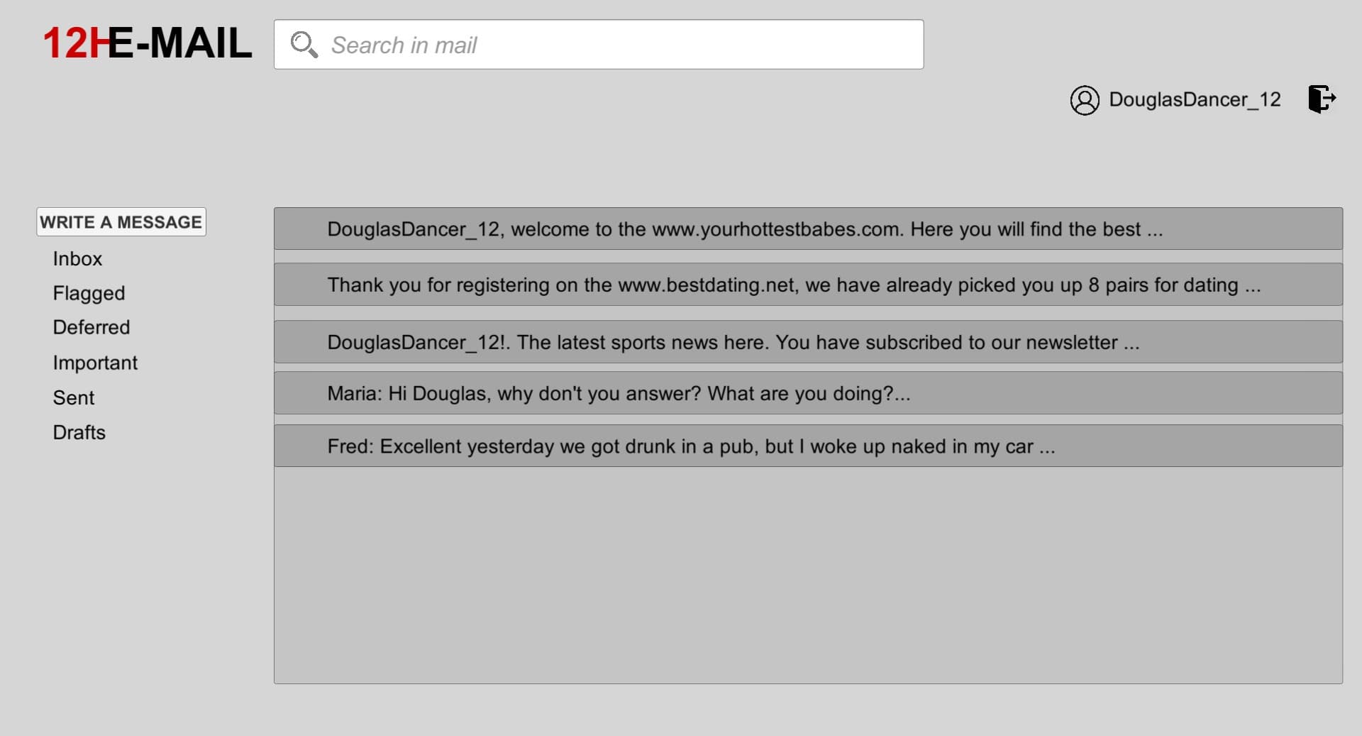 Null - screenshot