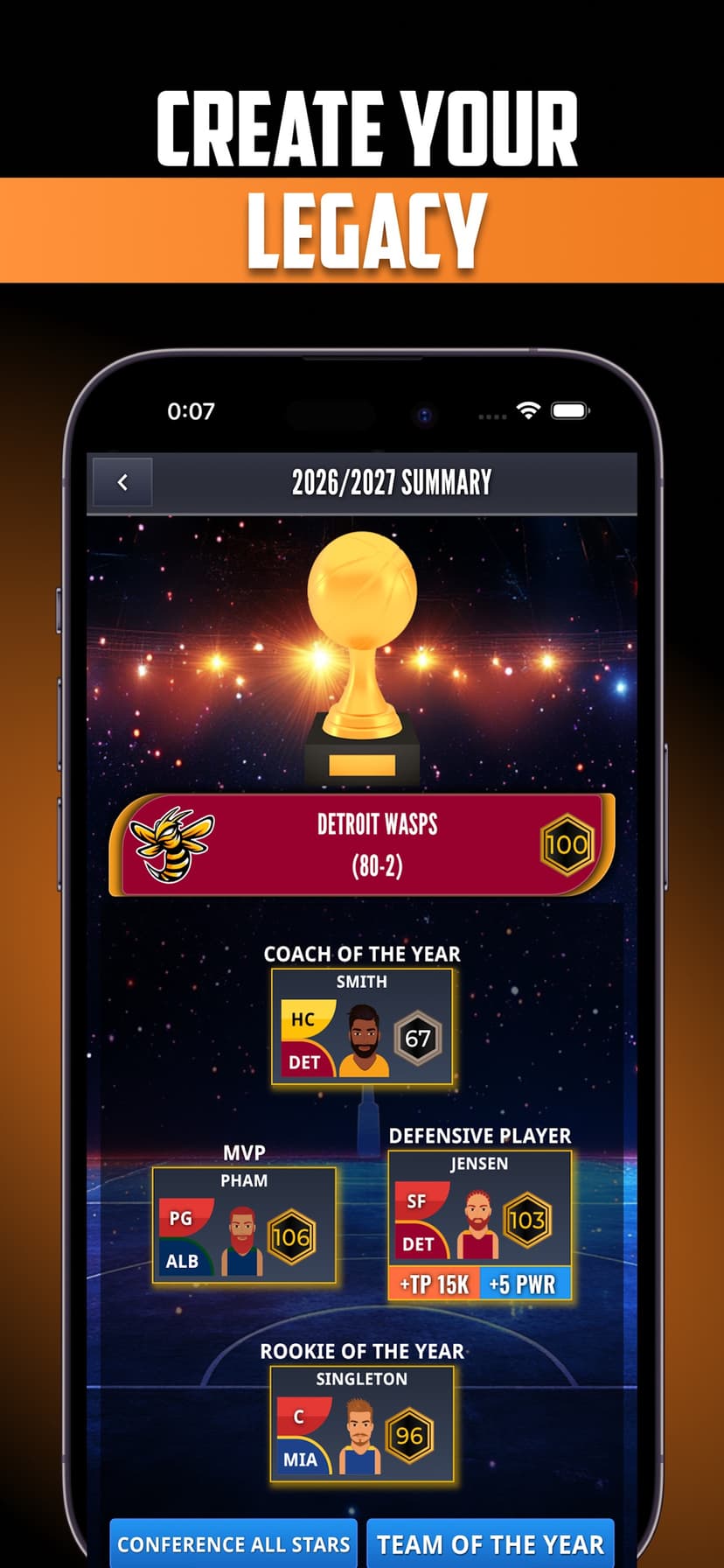 Ultimate Pro Basketball GM screenshot 7 - screenshot