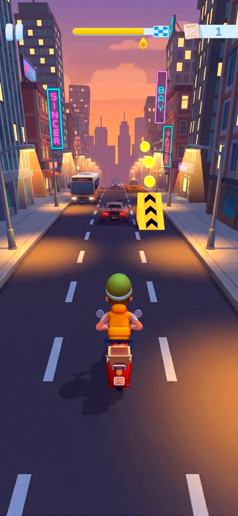 Paper Boy Race: Run & Rush 3D screenshot 5 - screenshot