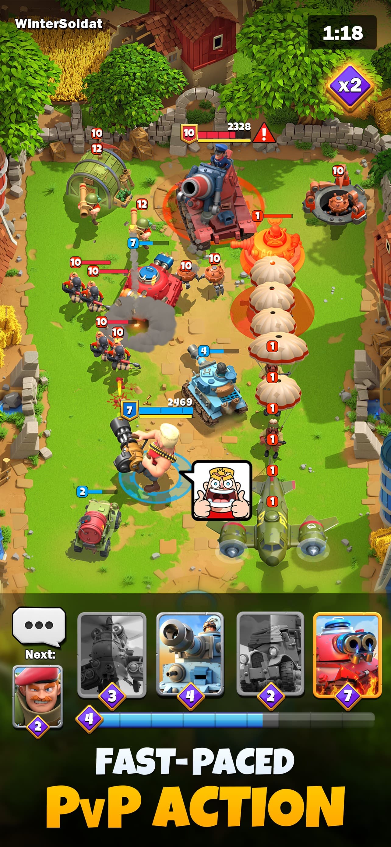 War Alliance - Squad Tactics screenshot 3 - screenshot