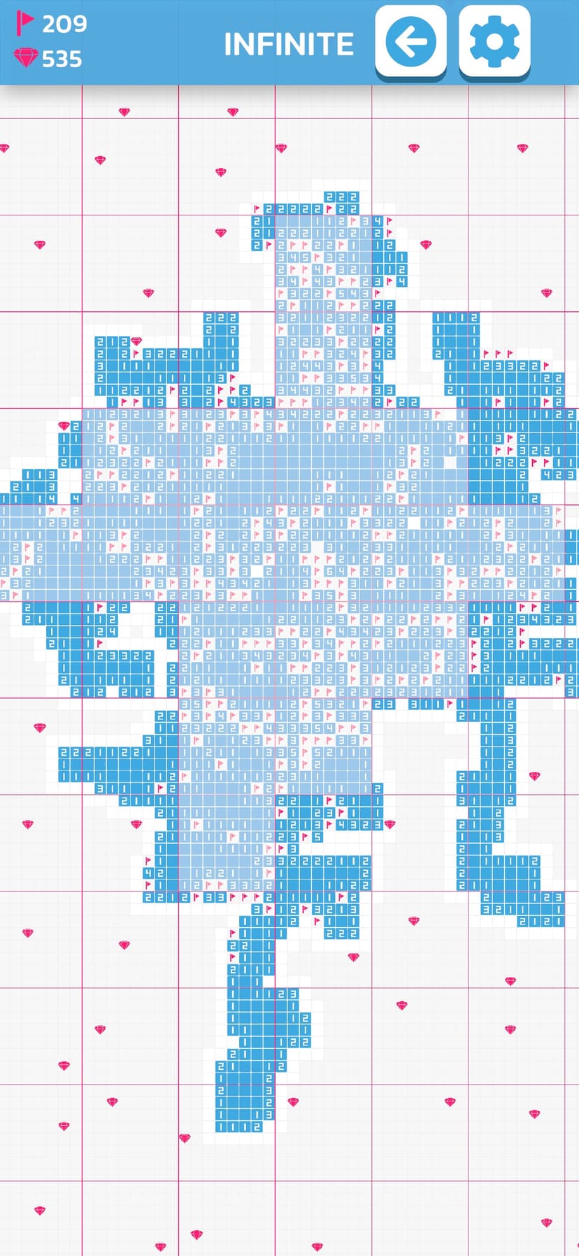 Infinite Minesweeper GRYKUBY screenshot 1 - screenshot