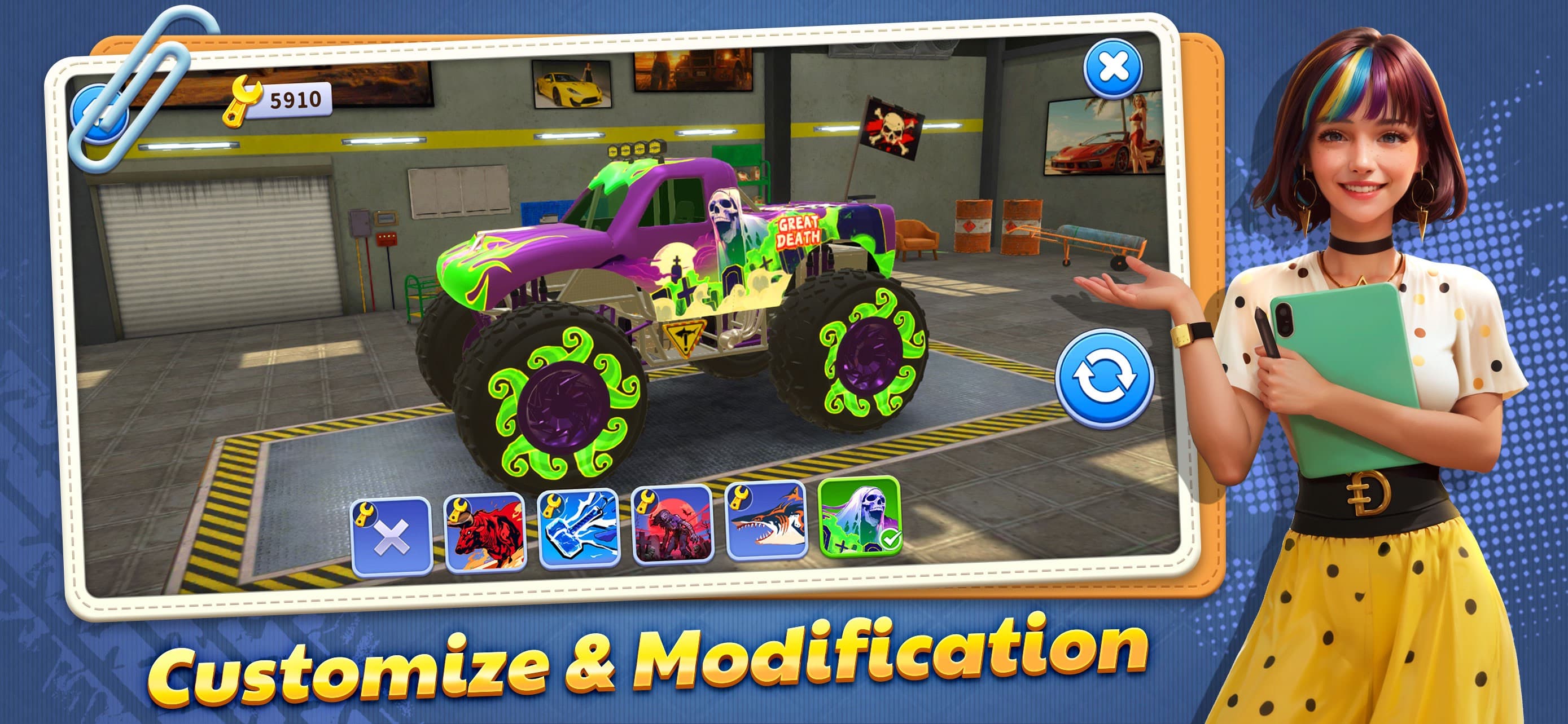 Solitaire TriPeaks: Mechanic screenshot 1 - screenshot