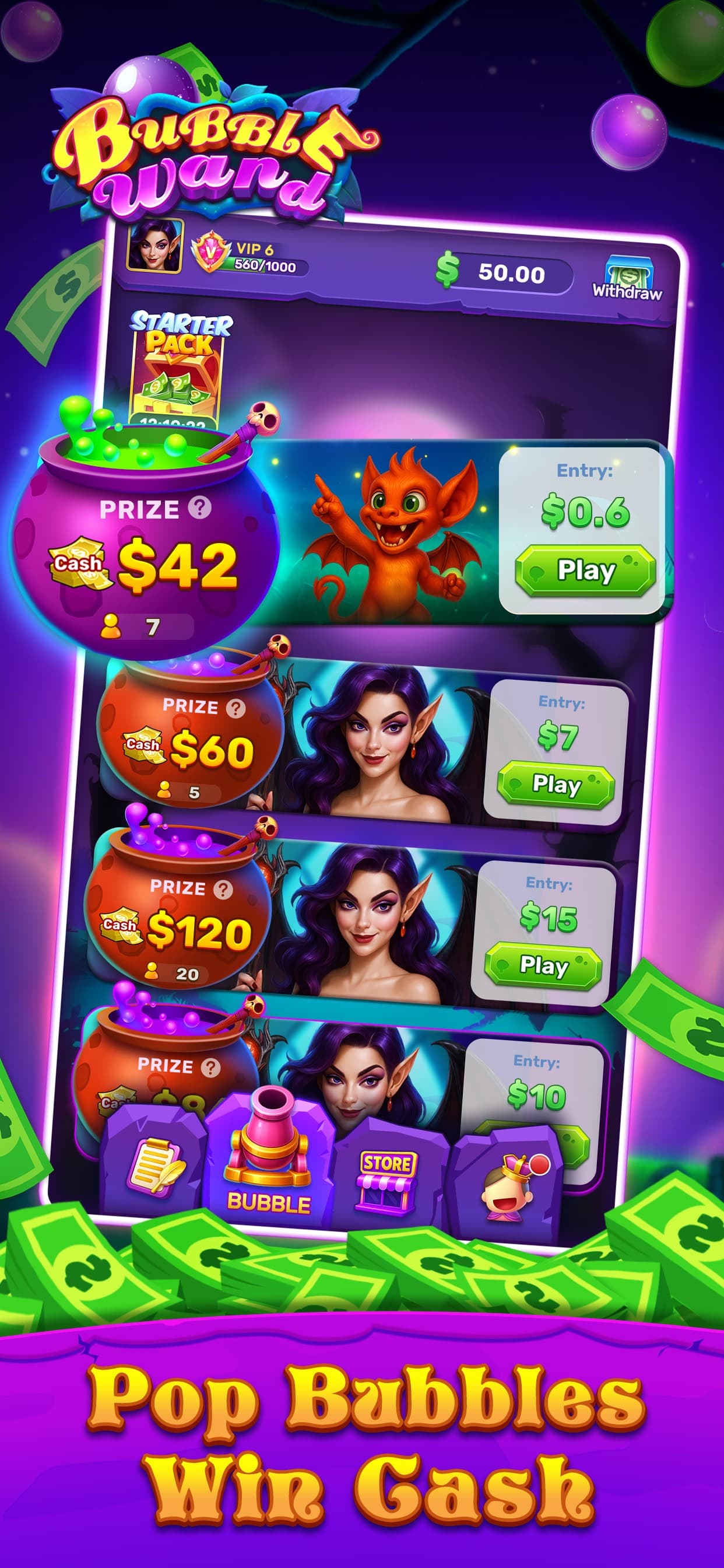 Bubble Wand：Win Real Cash screenshot 1 - screenshot