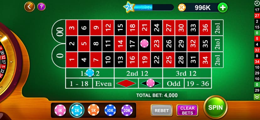Casino Royale - Roulette screenshot 1 - screenshot