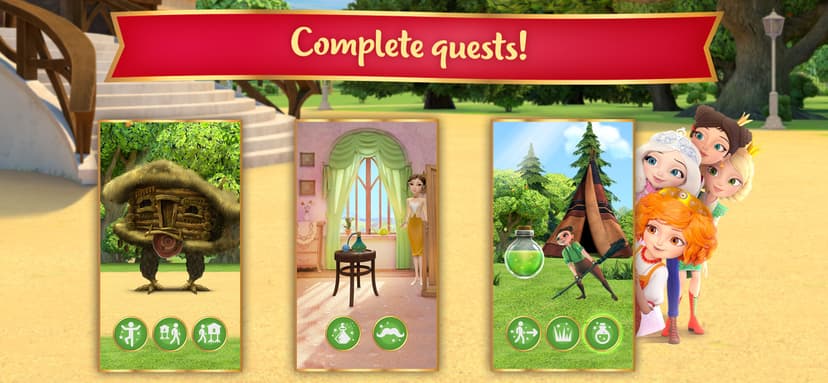 Fairy Tiaras: Magic Tale Game! screenshot 3 - screenshot
