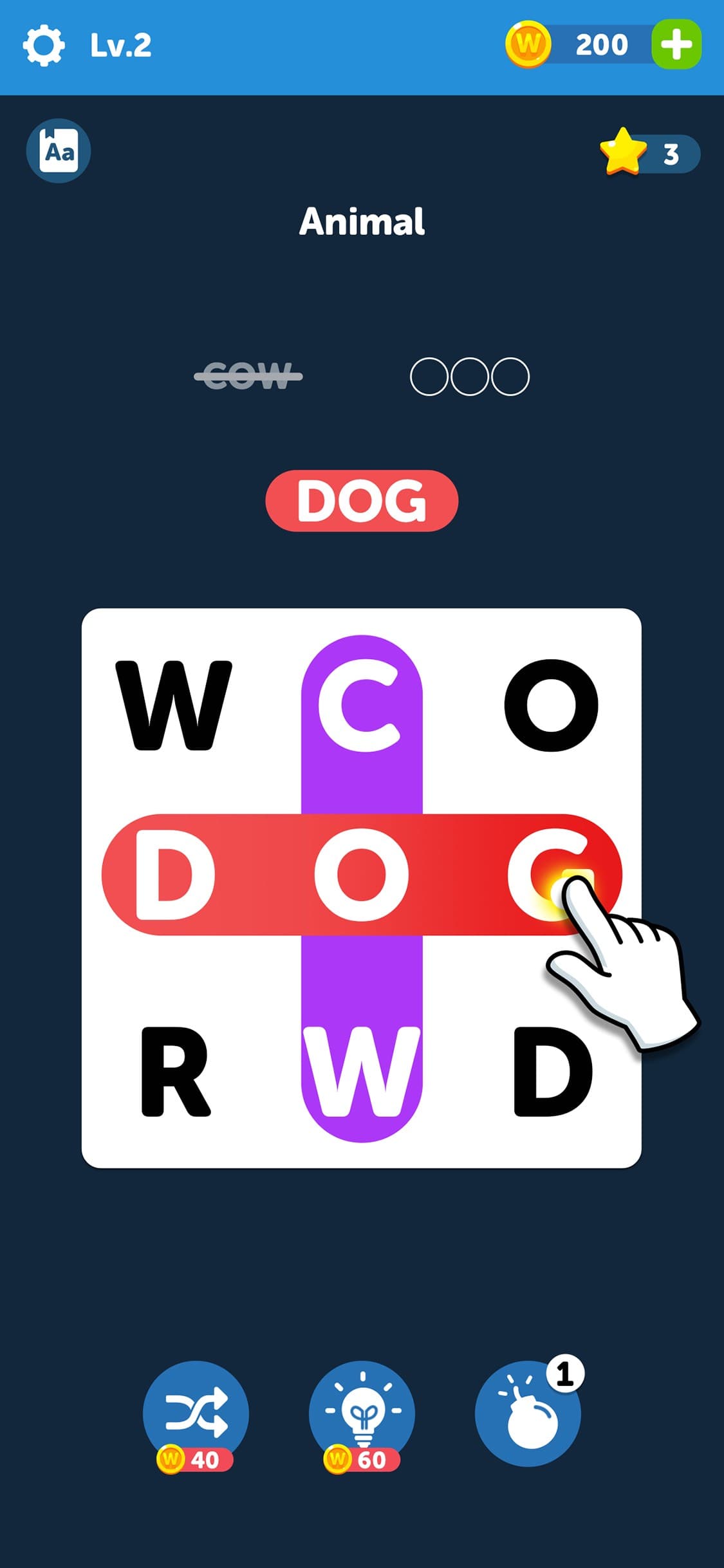 Wonder Word: Word Search Games screenshot 1 - screenshot