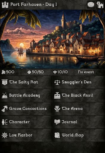 Grim Tides - Old School RPG screenshot 15 - screenshot