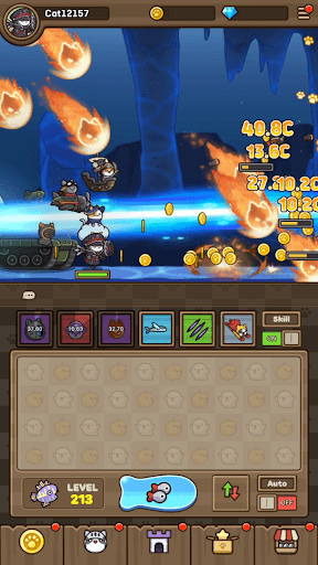 Cat Hero : Idle RPG screenshot 4 - screenshot
