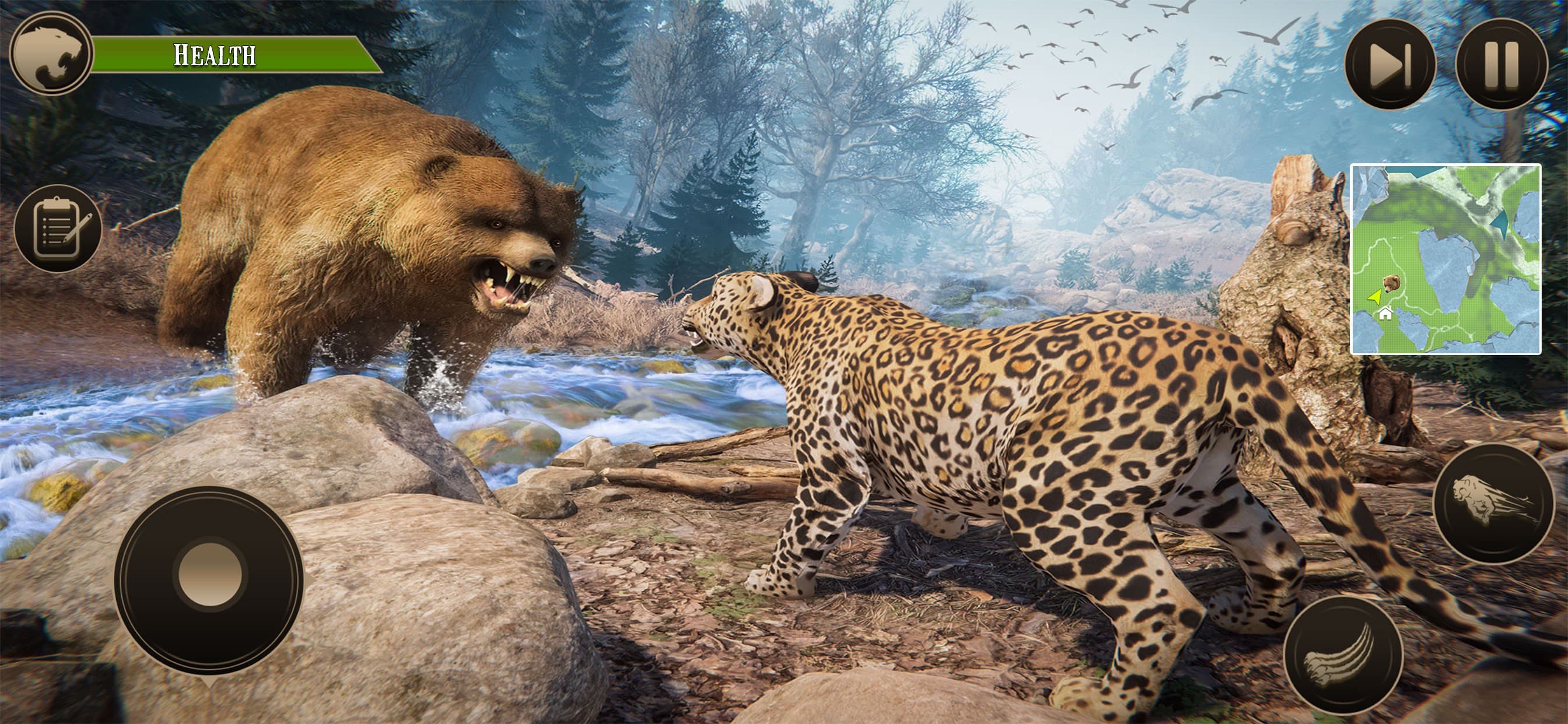 Wild Leopard Family Life Sim screenshot 2 - screenshot