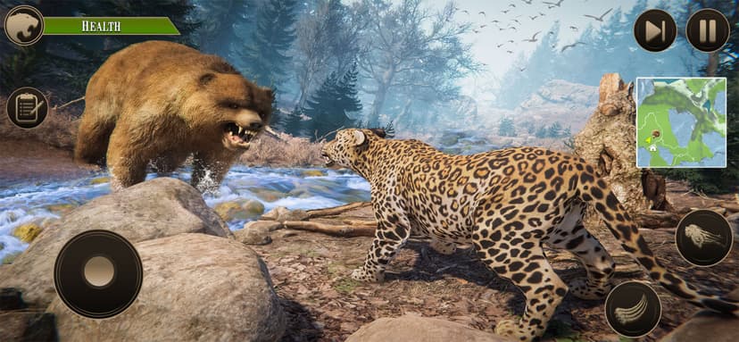 Wild Leopard Family Life Sim screenshot 2 - screenshot