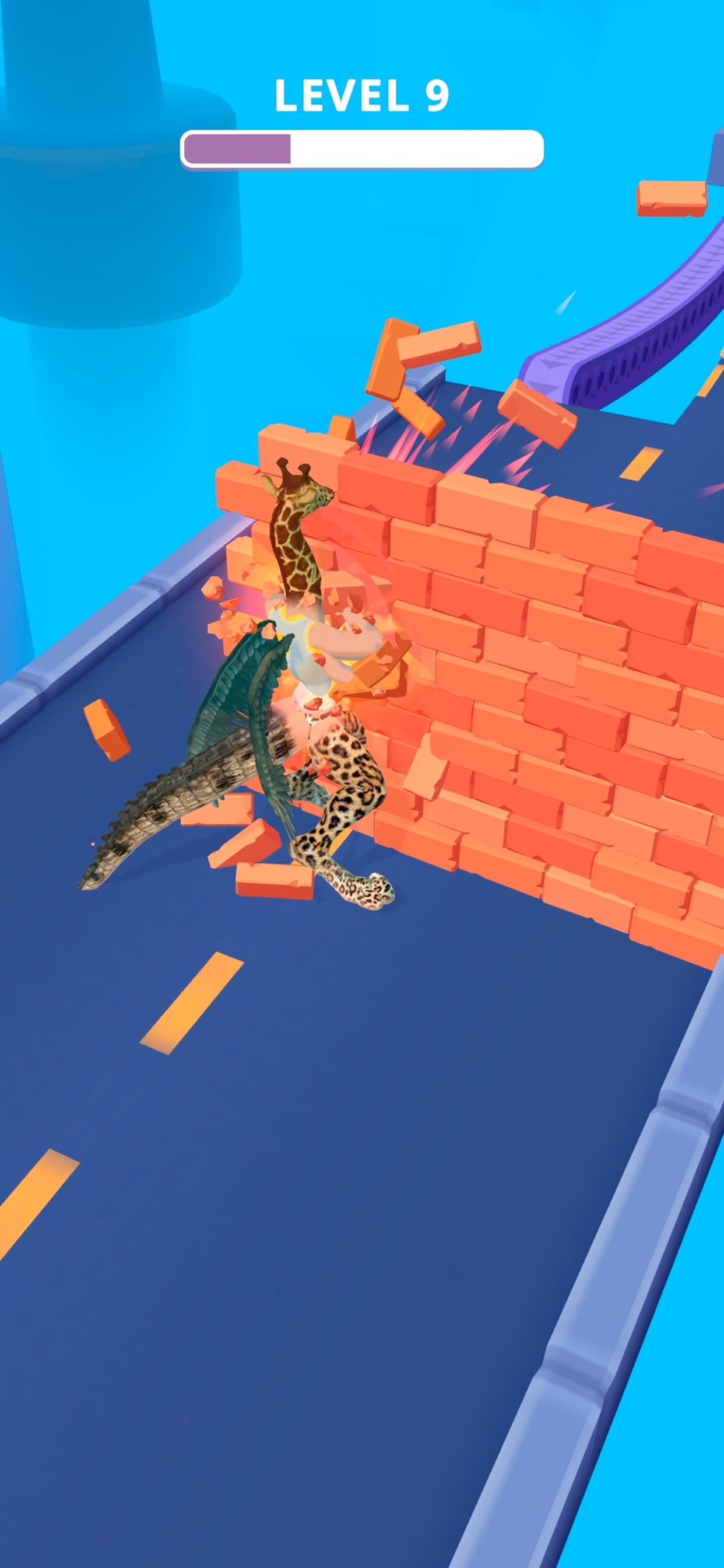 Merge Animals 3D - Mutant race screenshot 5 - screenshot