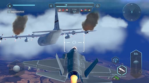 Sky Warriors: Airplane Games screenshot 4 - screenshot