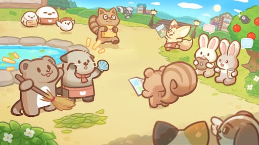 Welcome! Otter Town: cute game screenshot 13 - screenshot