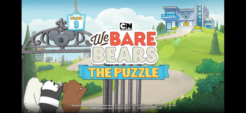 We Bare Bears Match3 Repairs screenshot 1 - screenshot