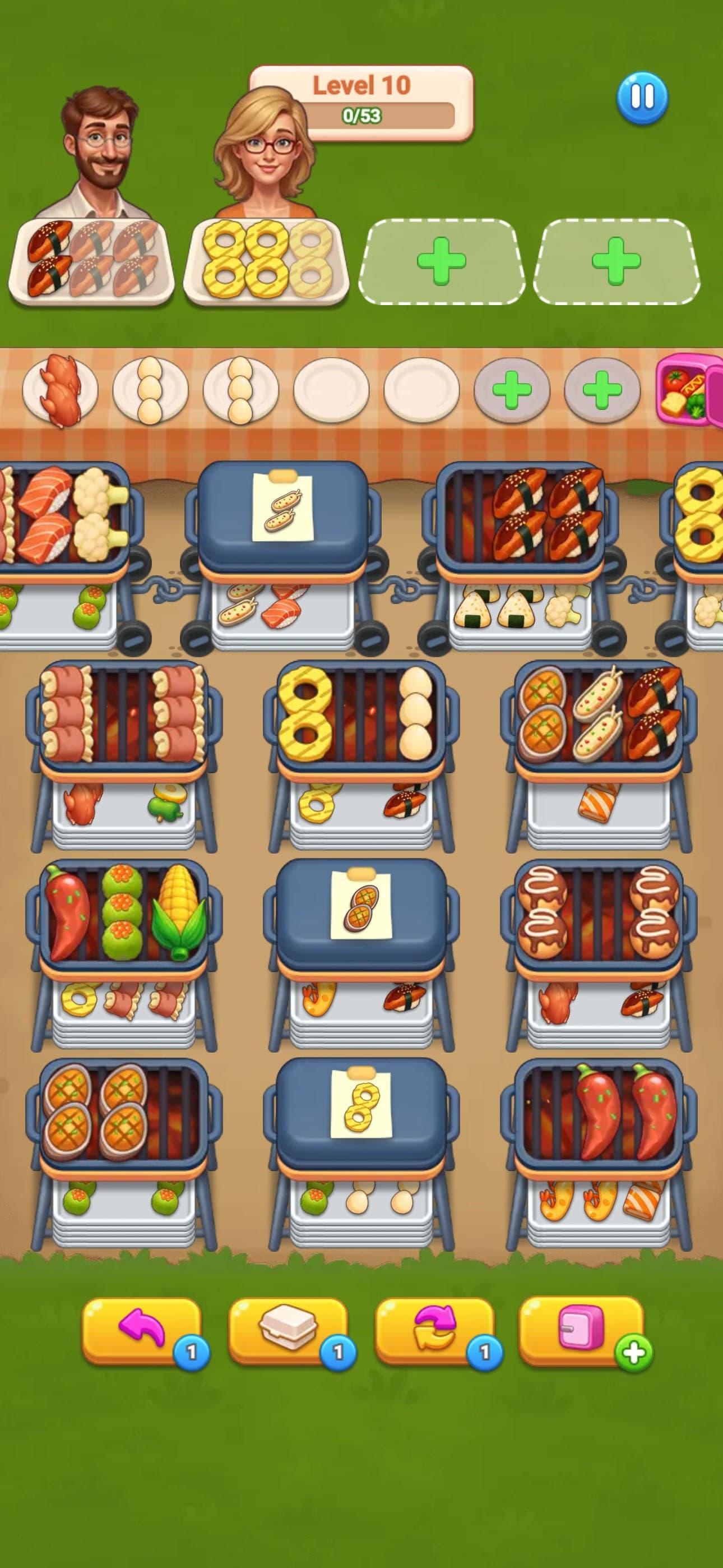 Skewer Sorting - 3D Food Match screenshot 9 - screenshot