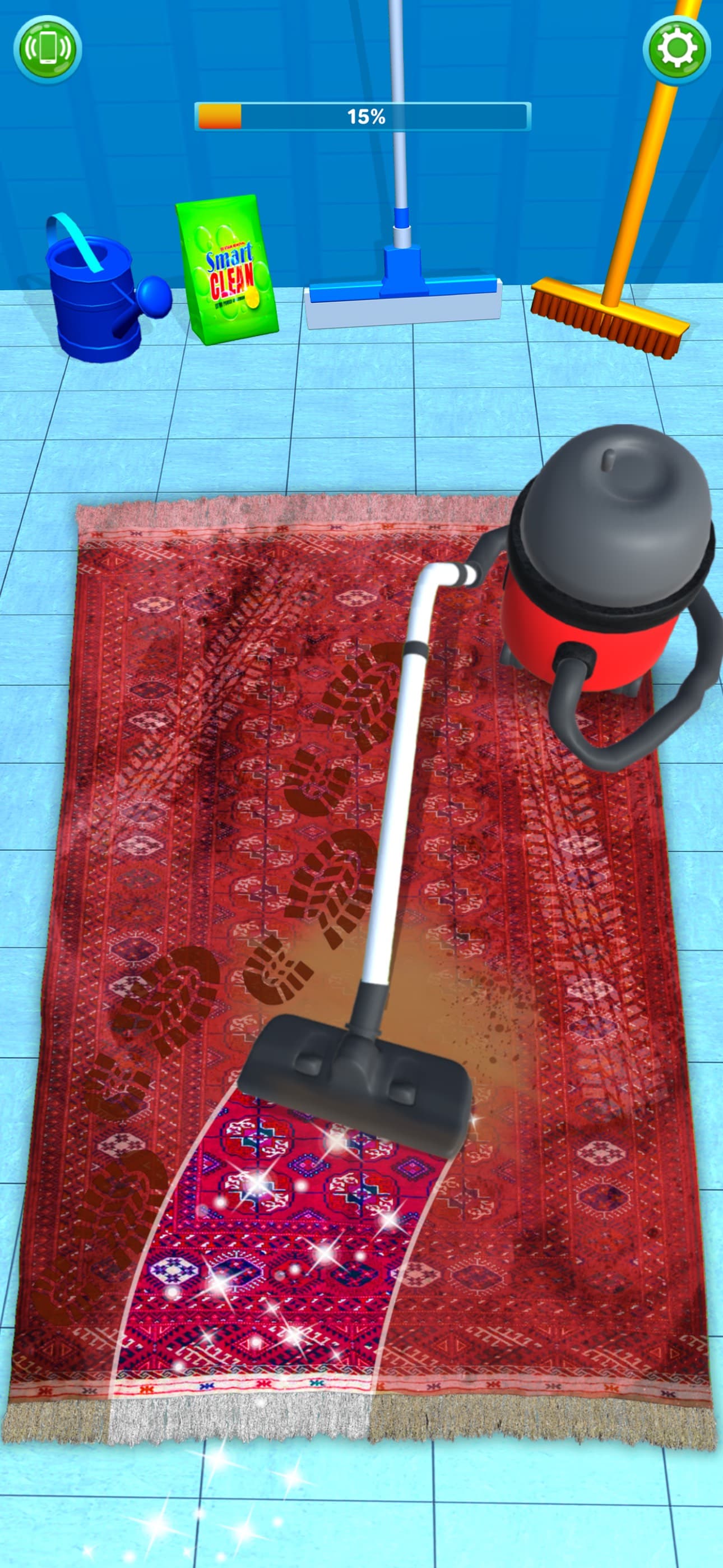 Relaxing ASMR Carpet Cleaning screenshot 5 - screenshot