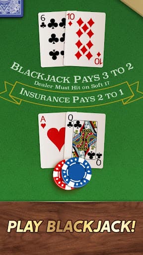 Blackjack screenshot 1 - screenshot