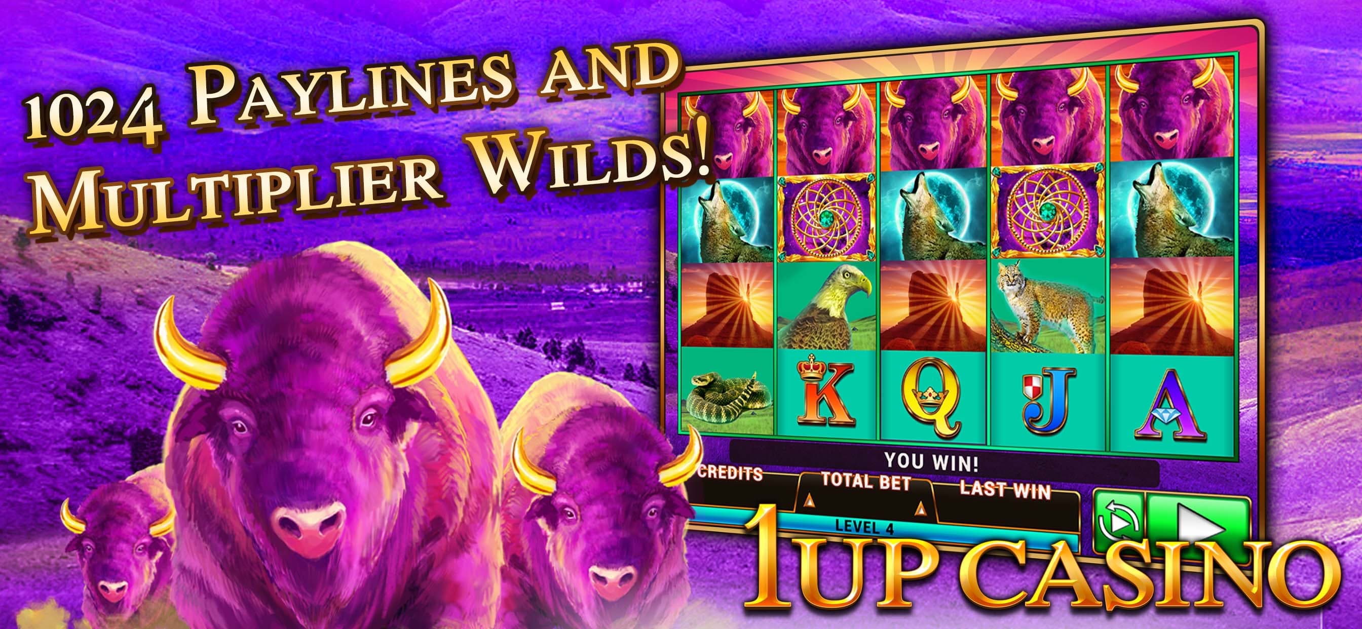 1Up Casino Slot Machines screenshot 1 - screenshot