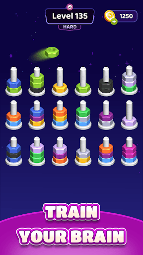 Nut Sort Blast: Color Puzzle screenshot 2 - screenshot