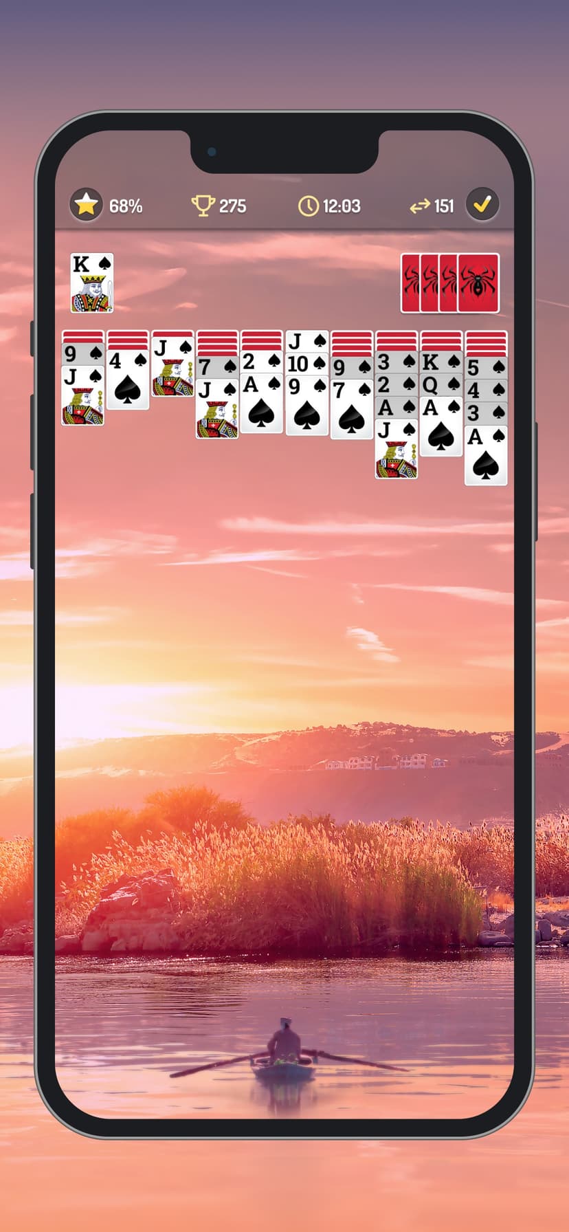 Spider Solitaire #1 Card Game screenshot 4 - screenshot