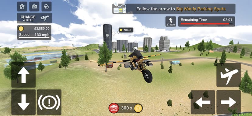 Flying Motorbike Simulator screenshot 8 - screenshot
