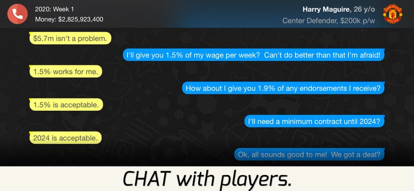 Superstar Football Agent screenshot 5 - screenshot