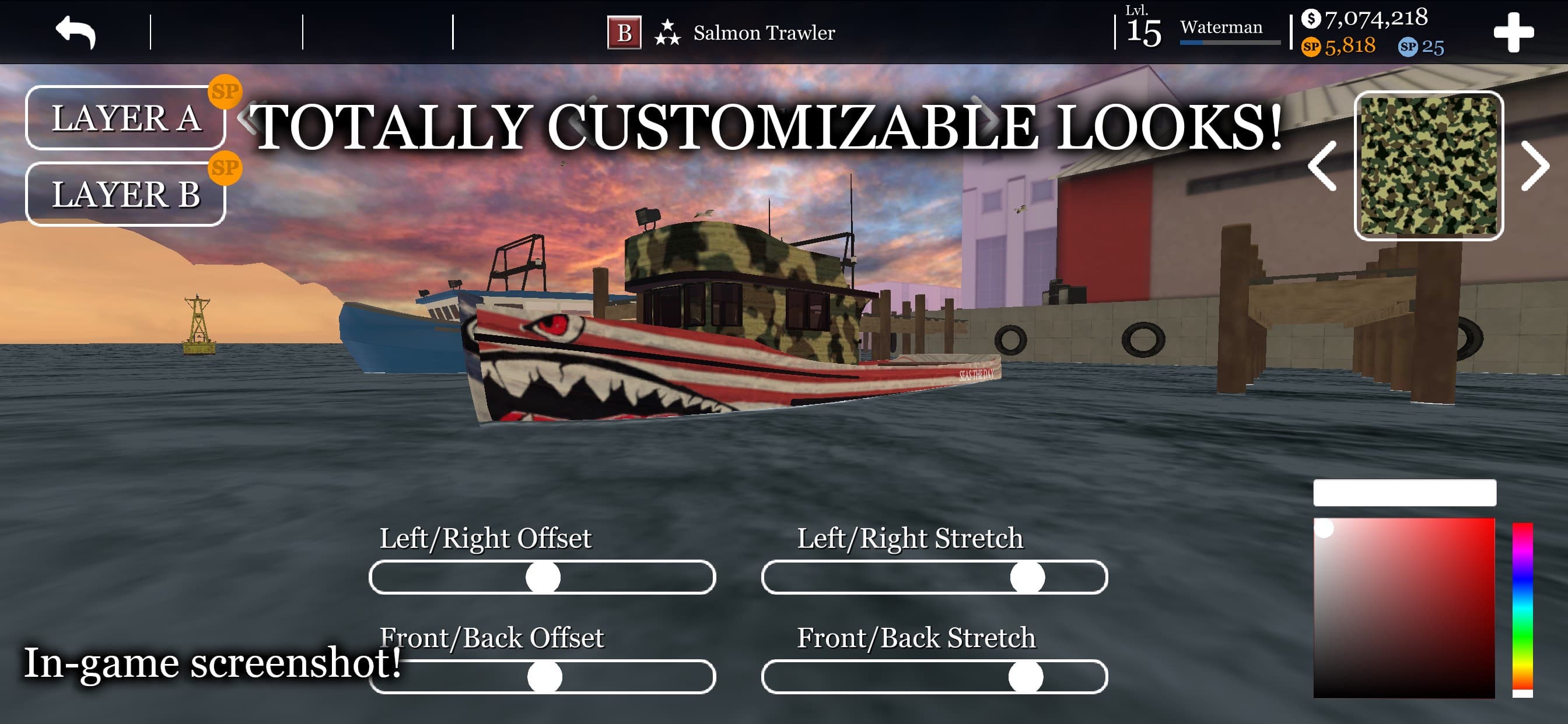 UCaptain Fishing Boat Game screenshot 4 - screenshot
